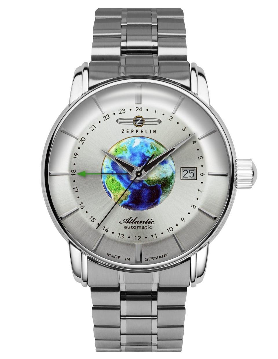 Nové Originální Pánské hodinky Zeppelin 8468MB-1 Atlantic Automatic gravírování
