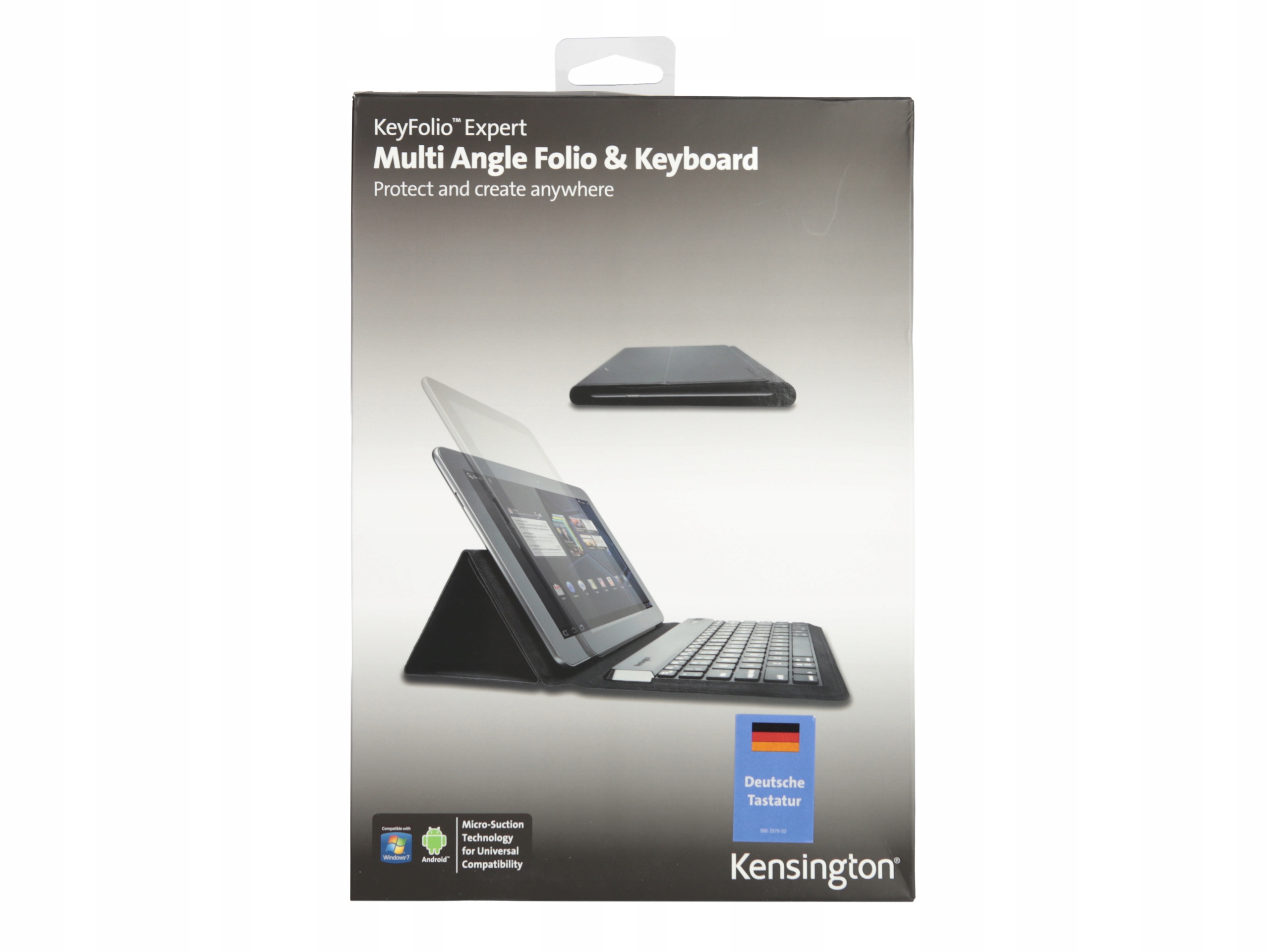 Klawiatura Bezprzewodowa Kensington KeyFolio Expert Niemiecka K39532DE