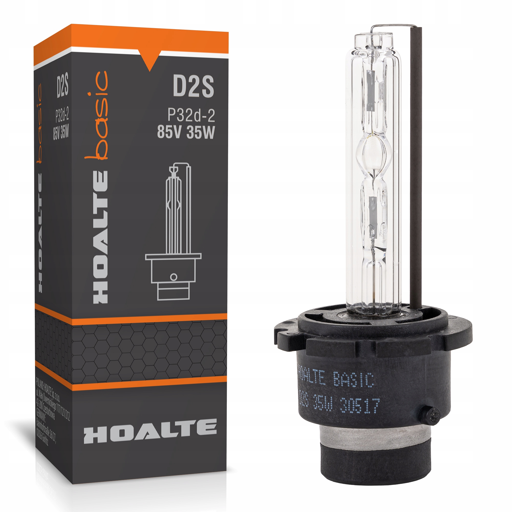 

Xenon Żarnik Palnik Ksenon Hoalte 35W 5000K D2S