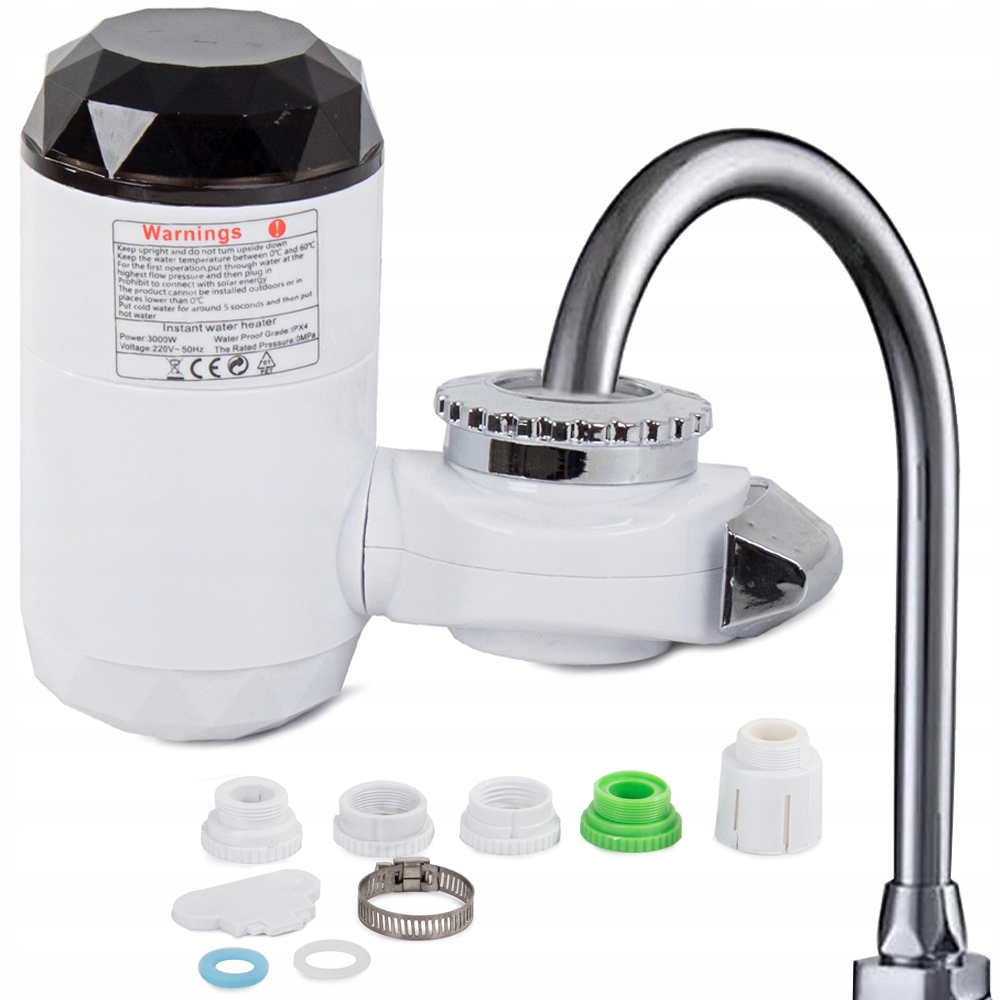 

Elektryczny Przepływowy Podgrzewacz Wody Kran LCD