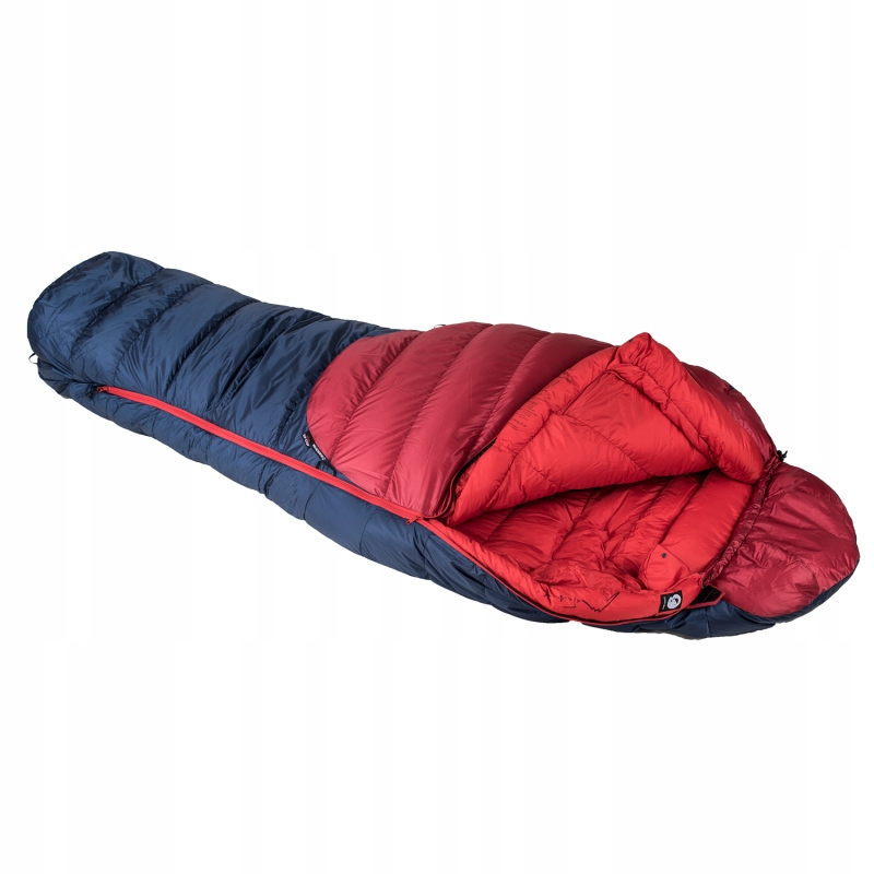 Śpiwór Małachowski 800 II Climber M granatowy/czerwony M-Lewy