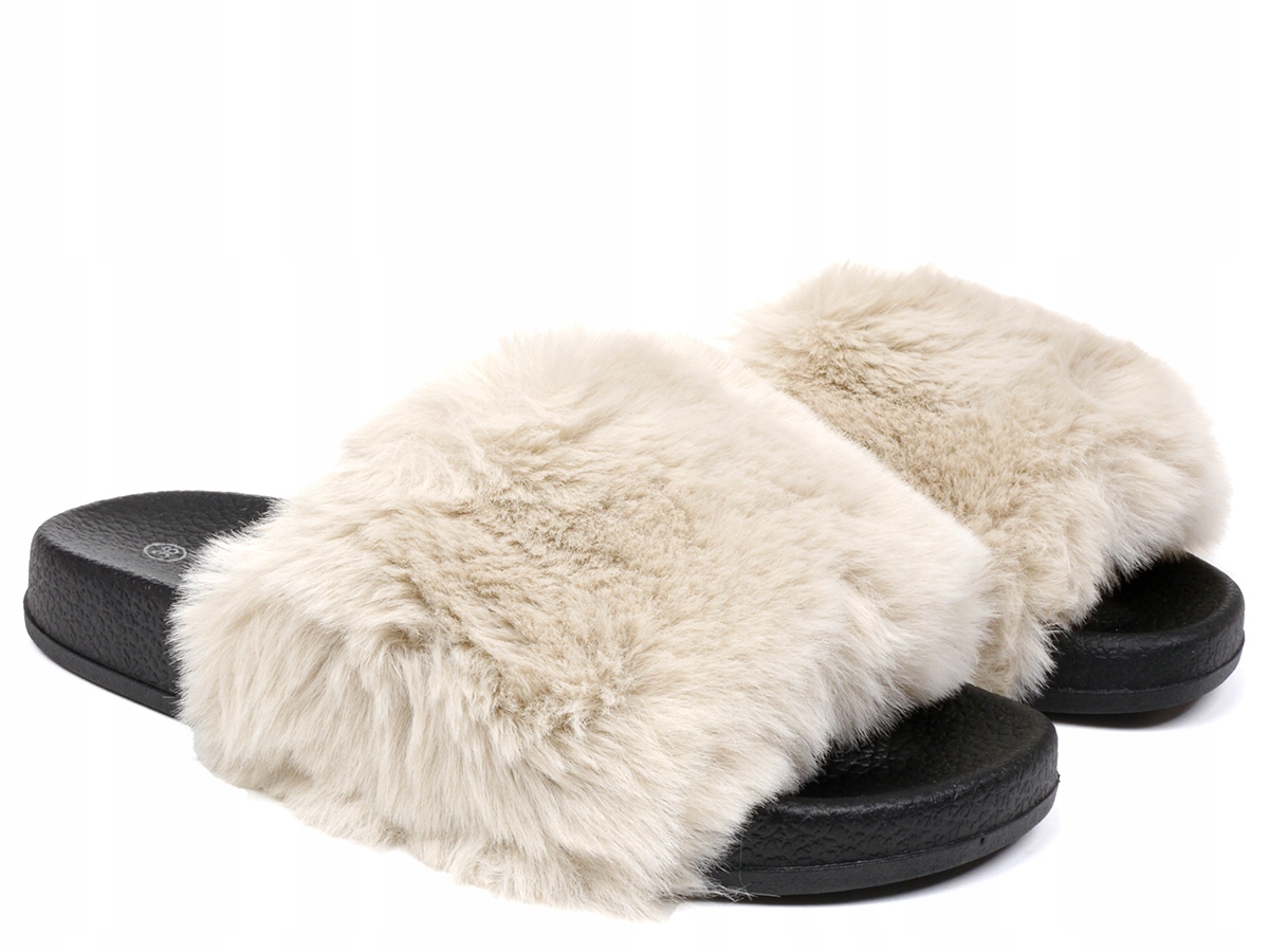 

Klapki damskie z futerkiem Seastar 37