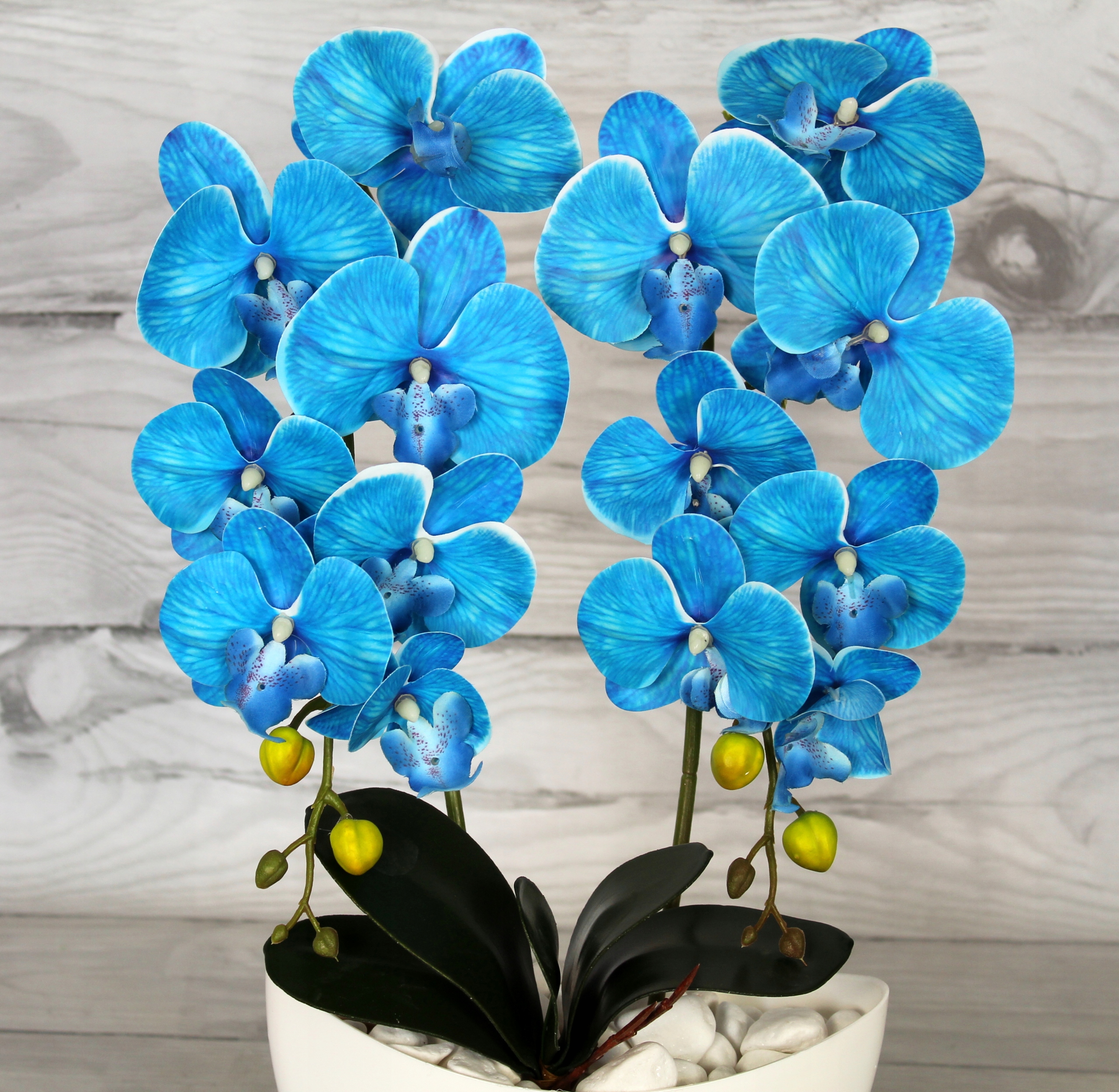 STORCZYK SZTUCZNY ORCHIDEA KWIATY SILIKONOWY Wysokość 55 cm