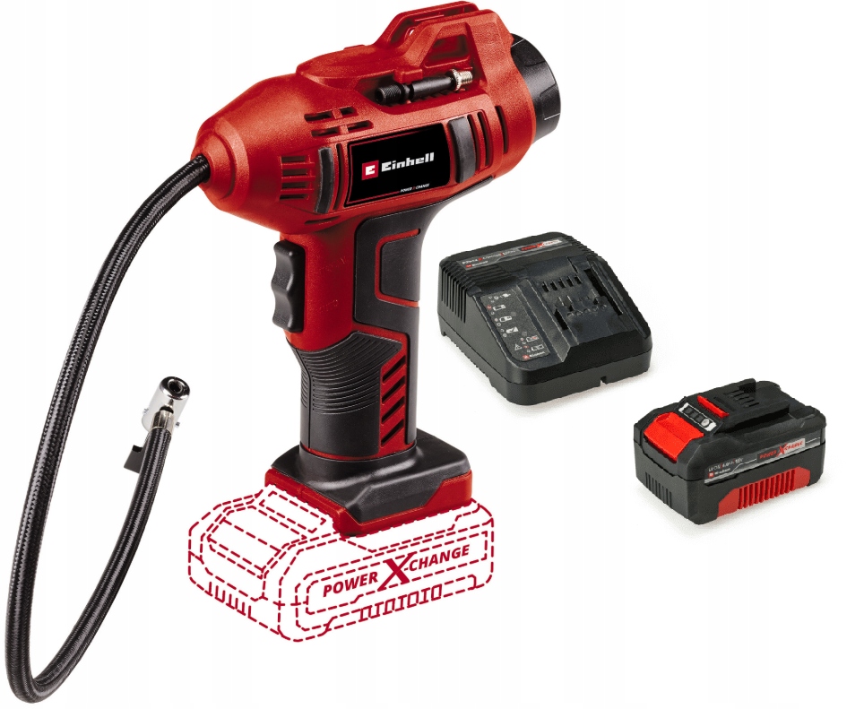 Einhell Automobilový Kompresor Ce-cc 18 Li 2071010 Akumulátor Sada 4,0AH