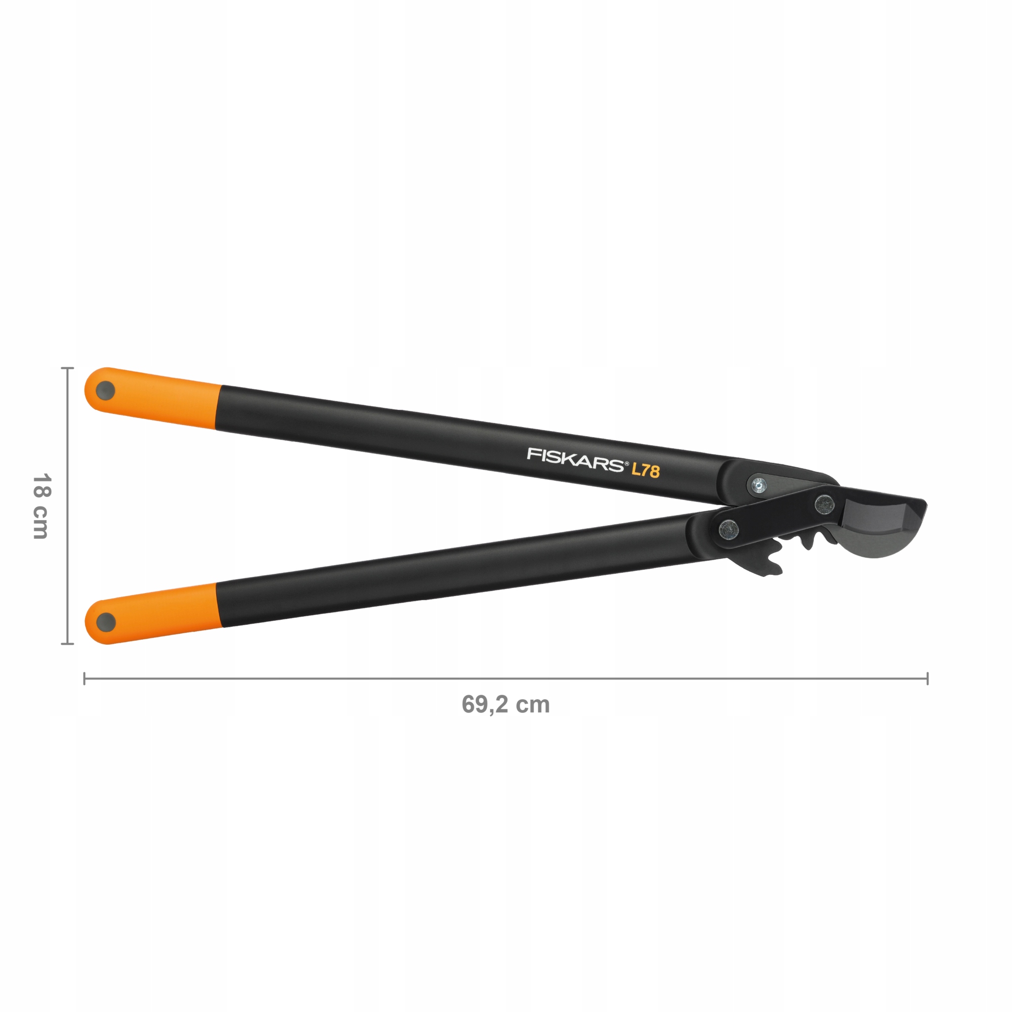 FISKARS Sekator dwuręczny nożycowy L78 PowerGear L 1000584 Zasilanie ręczne