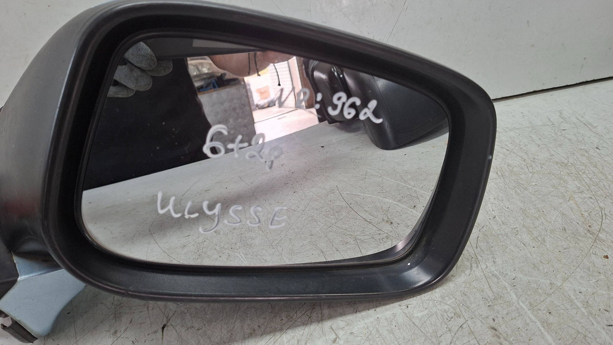 mirror right 8 vertical FIAT ULYSSE 2004