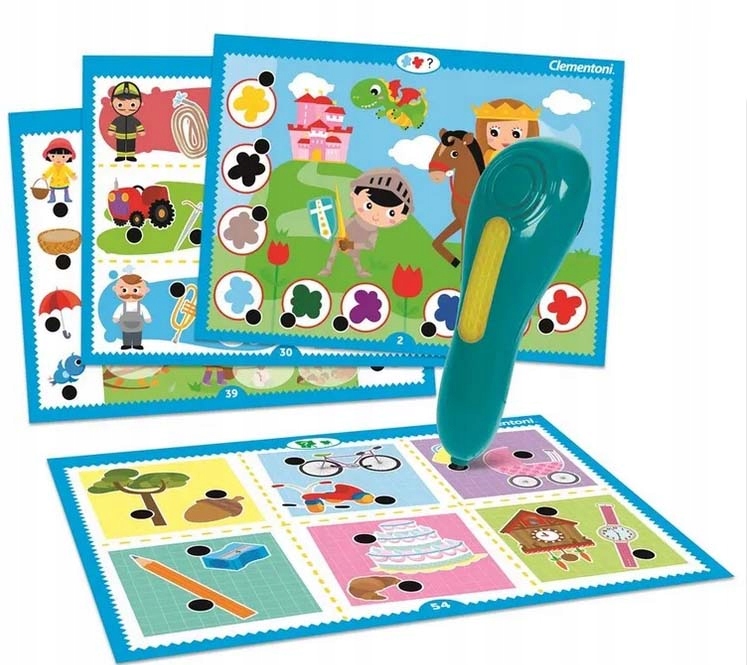 MÓWIĄCE PIÓRO 500 PYTAŃ QUIZ ZWIERZĘTA ZWIERZĄTKA DLA DZIECKA CLEMENTONI Płeć chłopcy