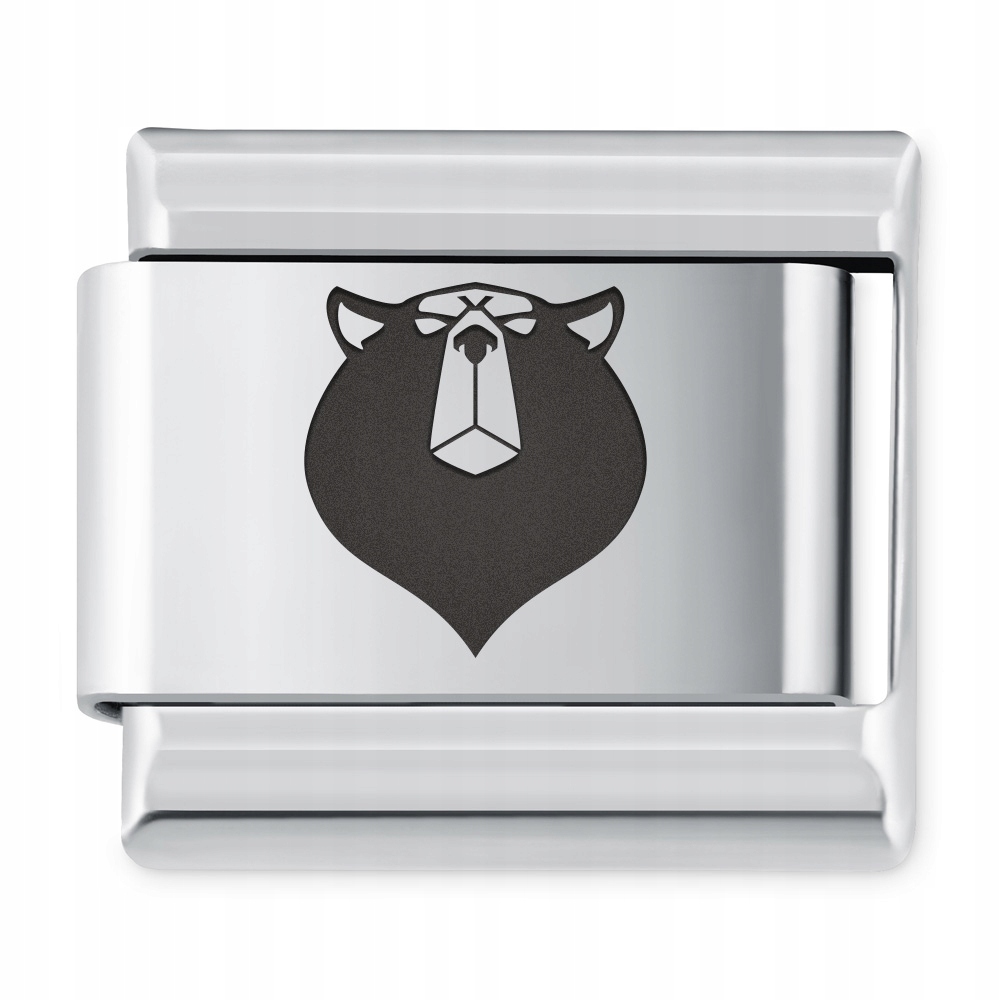 

Italian Charms Symbole Zwierzęta Niedźwiedź Grawer