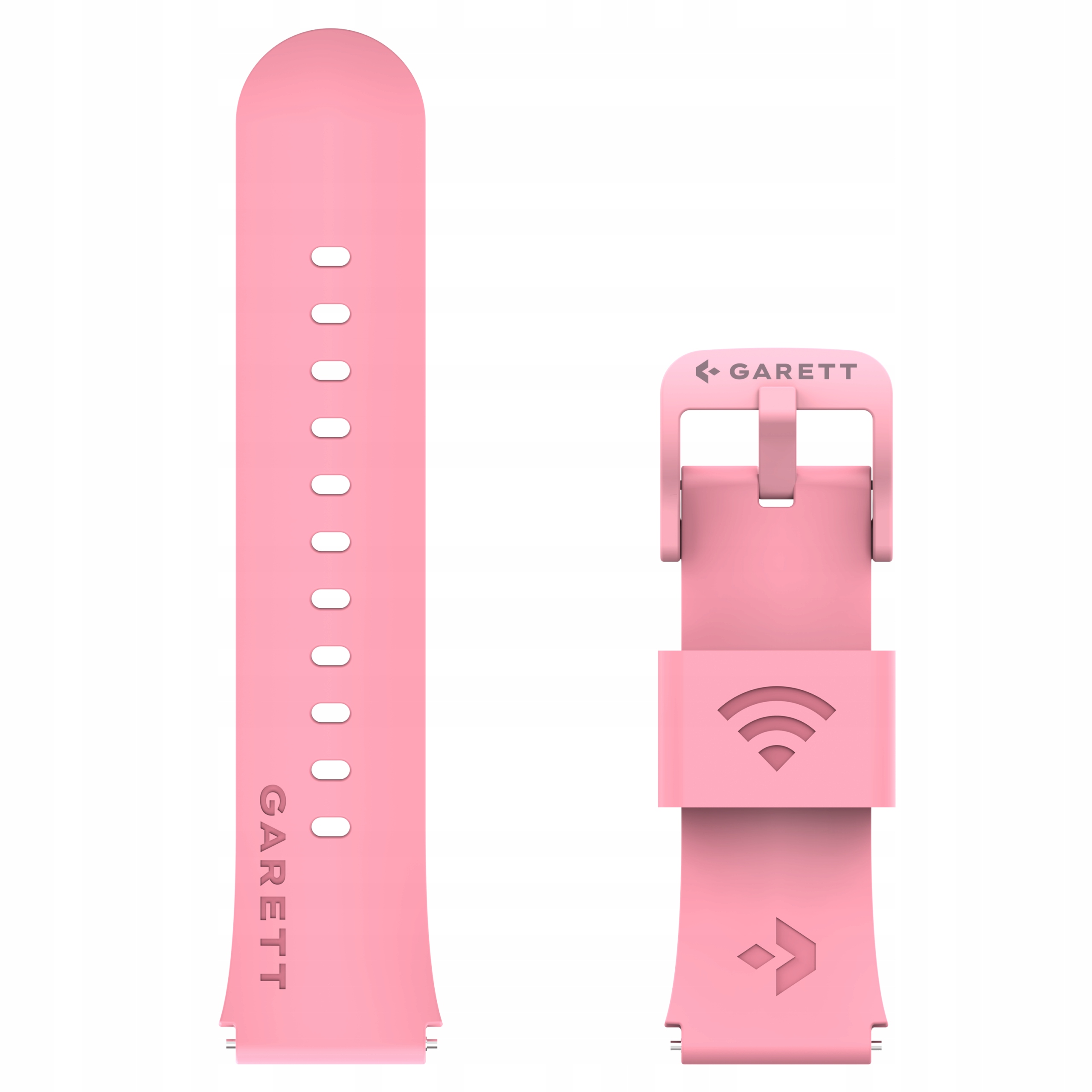Pasek Garett Pay Kids 20mm Różowy Płatności Nfc eSIM 4G, Vibe Ai 4G