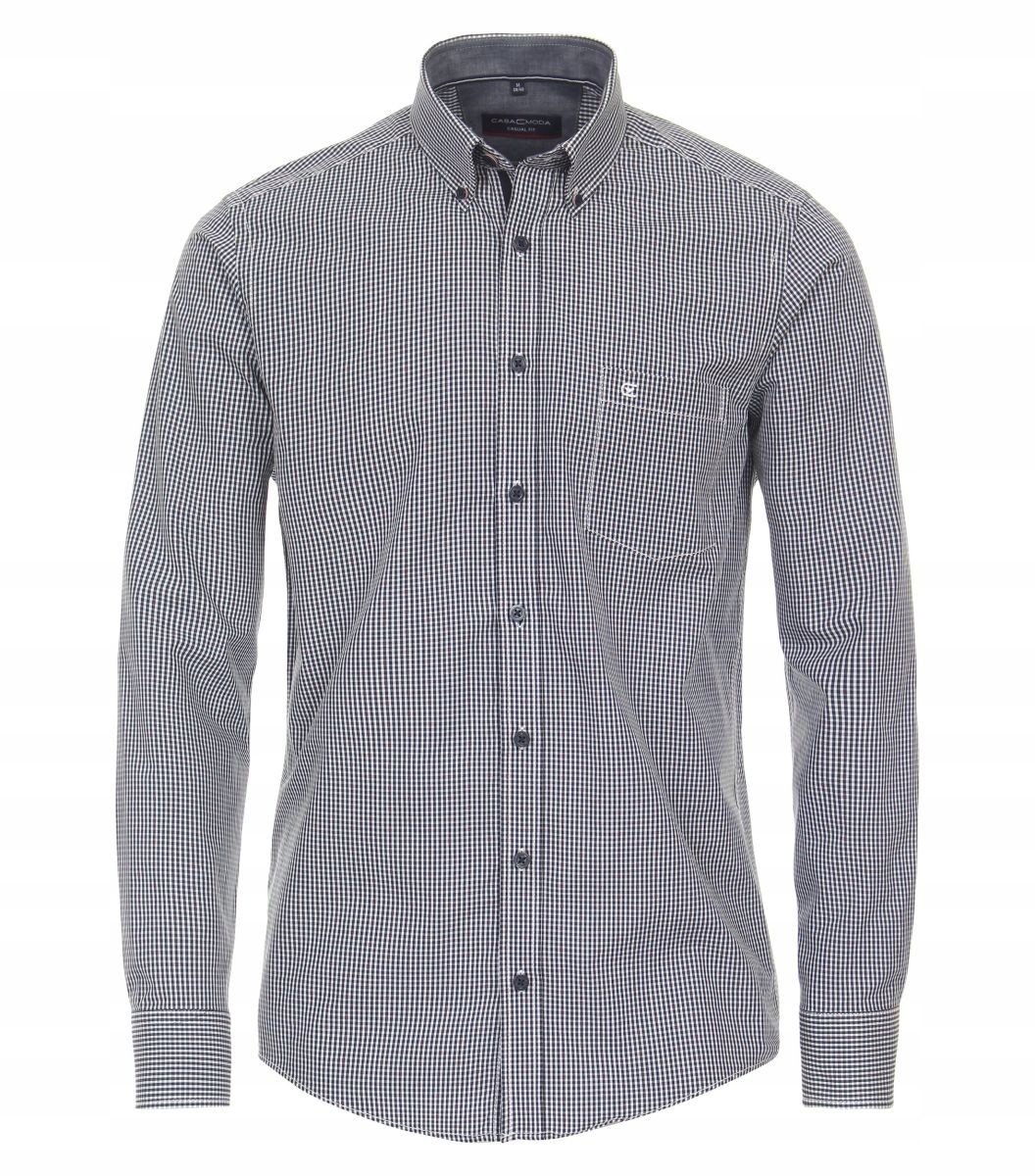 Casa Moda Velká Košile Velké Velikosti Modrá 5XL