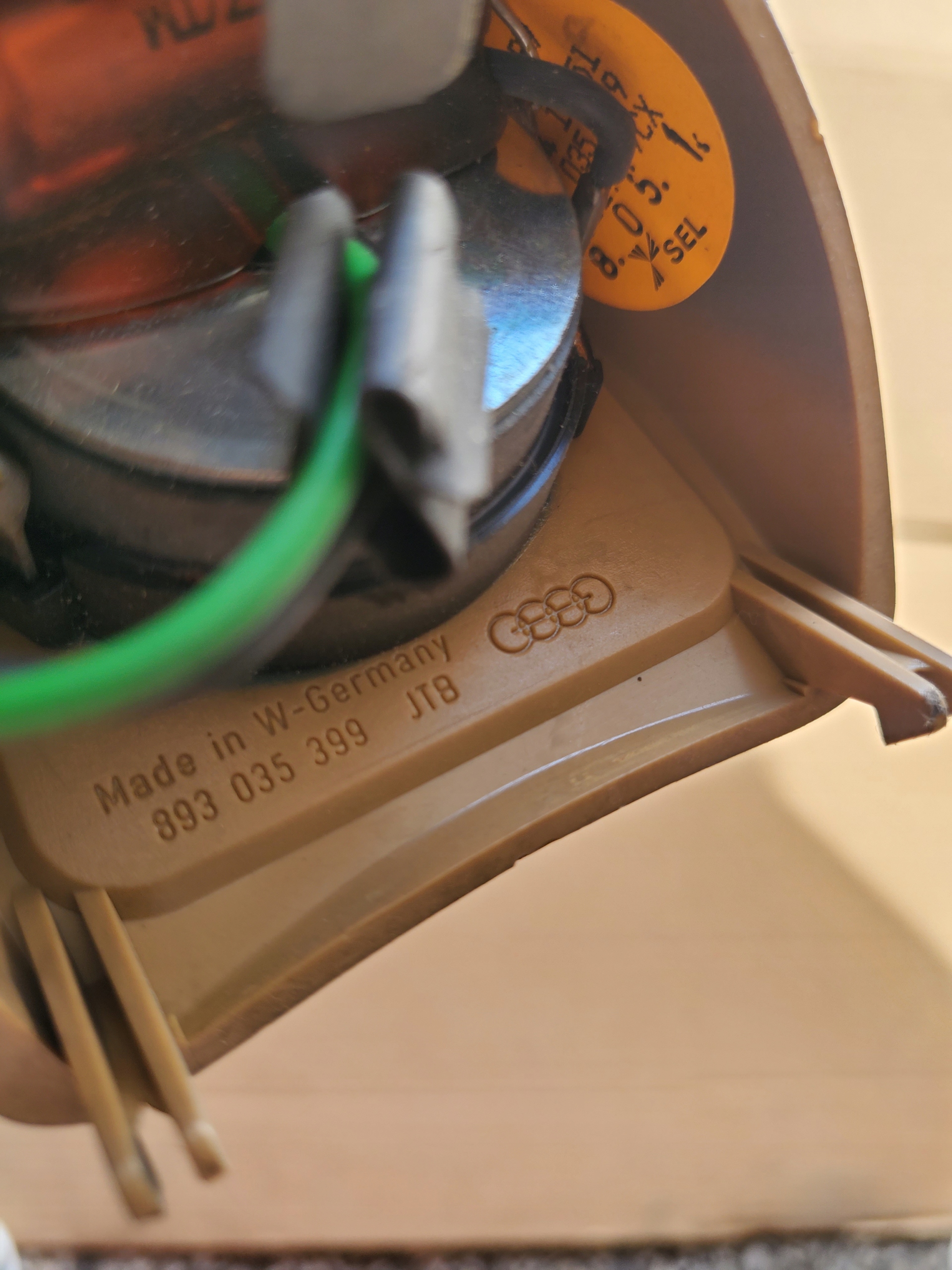 speaker tweeter grey POLKI AUDI 80 90 B3 B4 OE