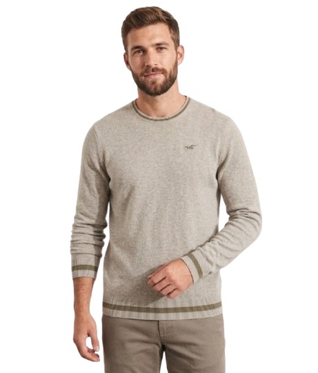 Svetr mikina Abercrombie Hollister XL, tenký svetr, lehký, béžový