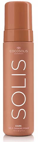 Solis Dark Samoopalovací pěna Cocosolis 200 ml