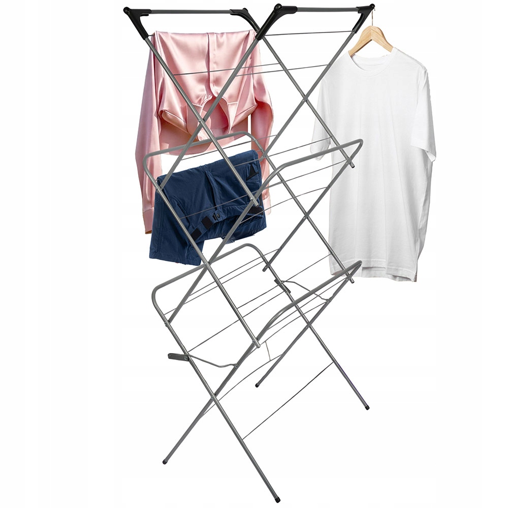 Levně Velká Sušák Na Prádlo, Skládací Balkonová Věž, Pevná