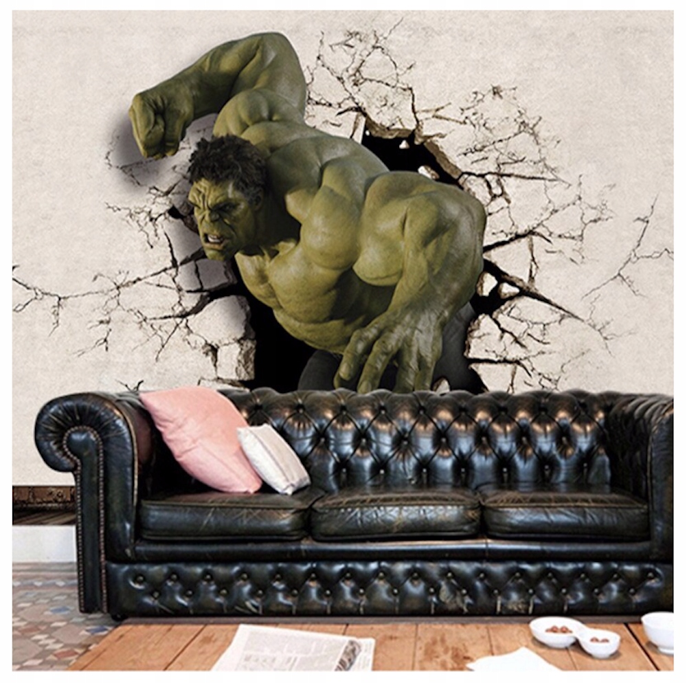 FOTOTAPETRA 3D HULK MARVEL 300x210 Avengers komiks bajka film tapeta Marka Planet Studio