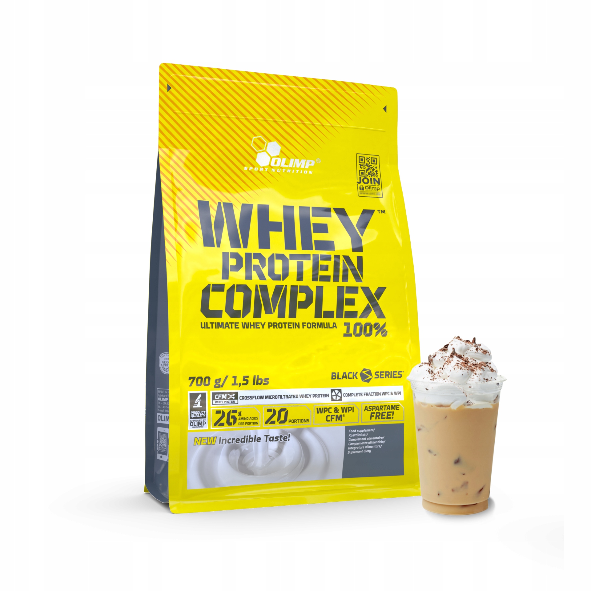 Olimp Whey Protein Complex 100% 700 g Bílkovina Socha