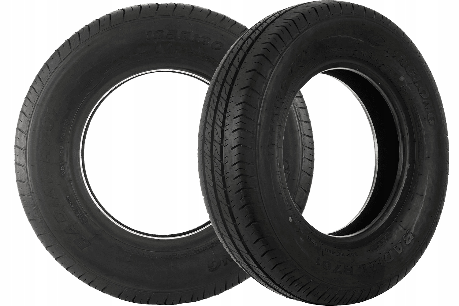 Sada dvoch vystužených pneumatík pre príves Linglong R701 165/80 R13C 96/9
