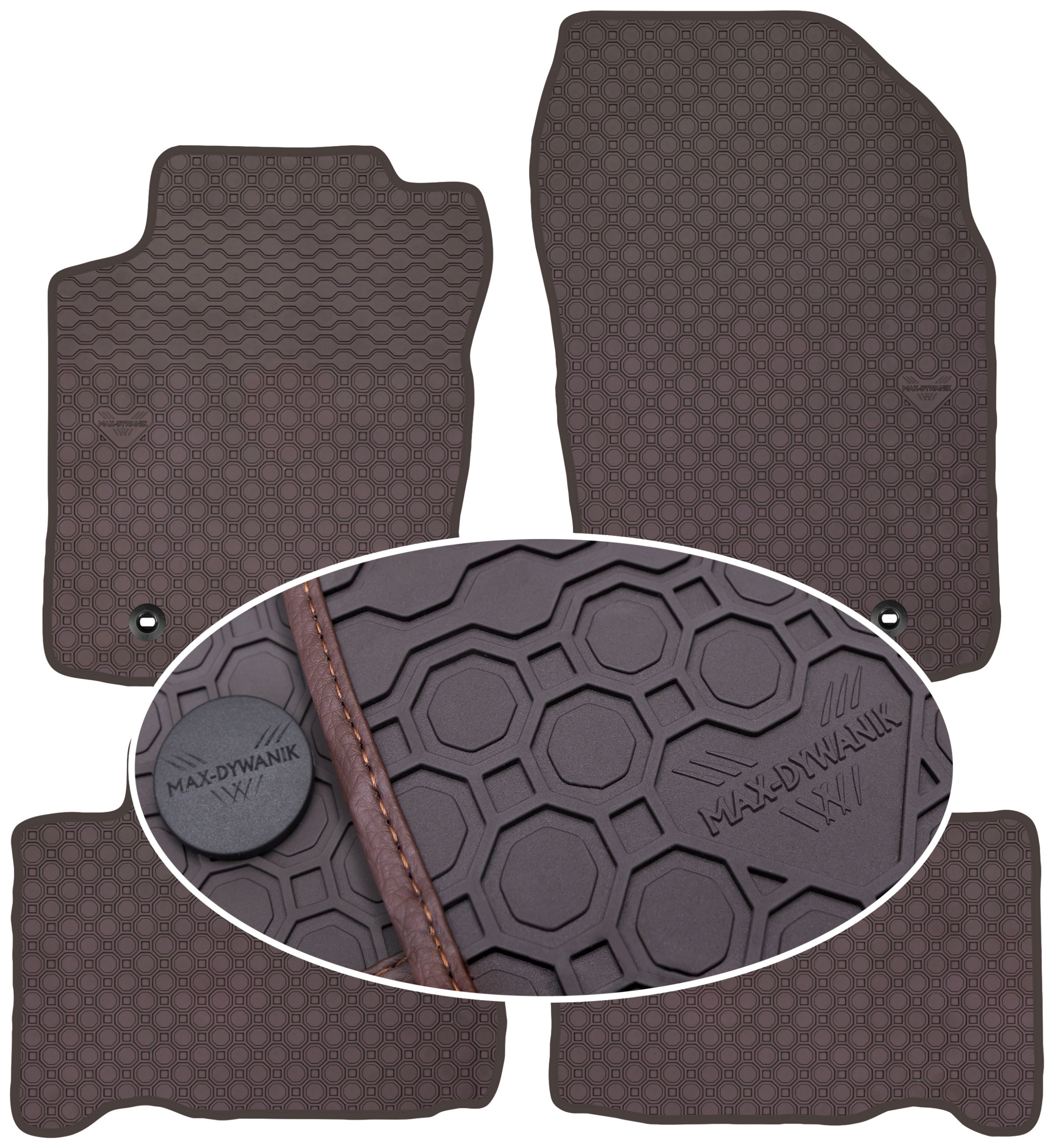 Lexus Nx 2014 Koberce Hnedé