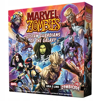 Marvel Zombies Guardians of Galaxy Dodatek gra planszowa przygodowa 14+