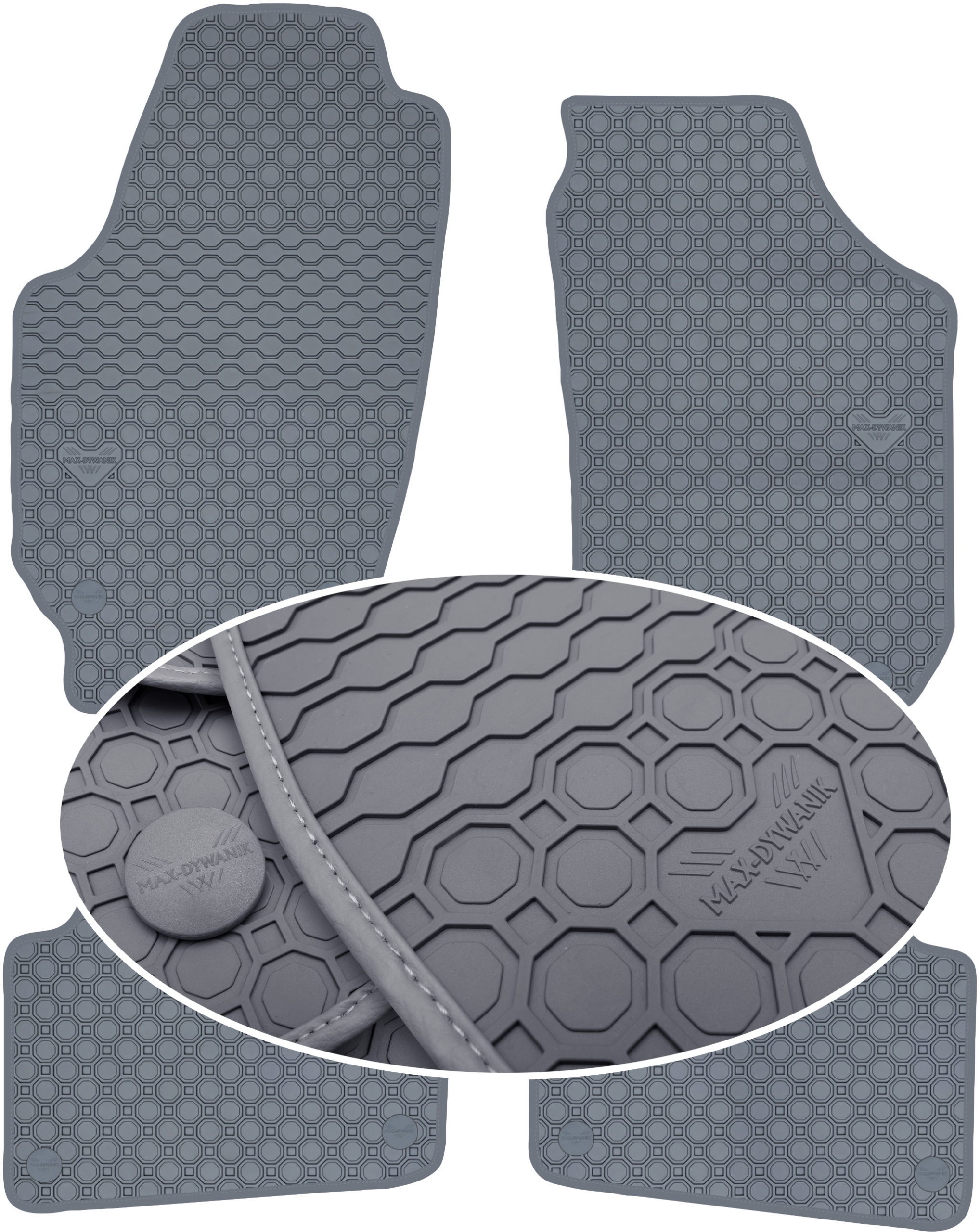 Škoda Fabia II 2007-2014 Koberce Sivé