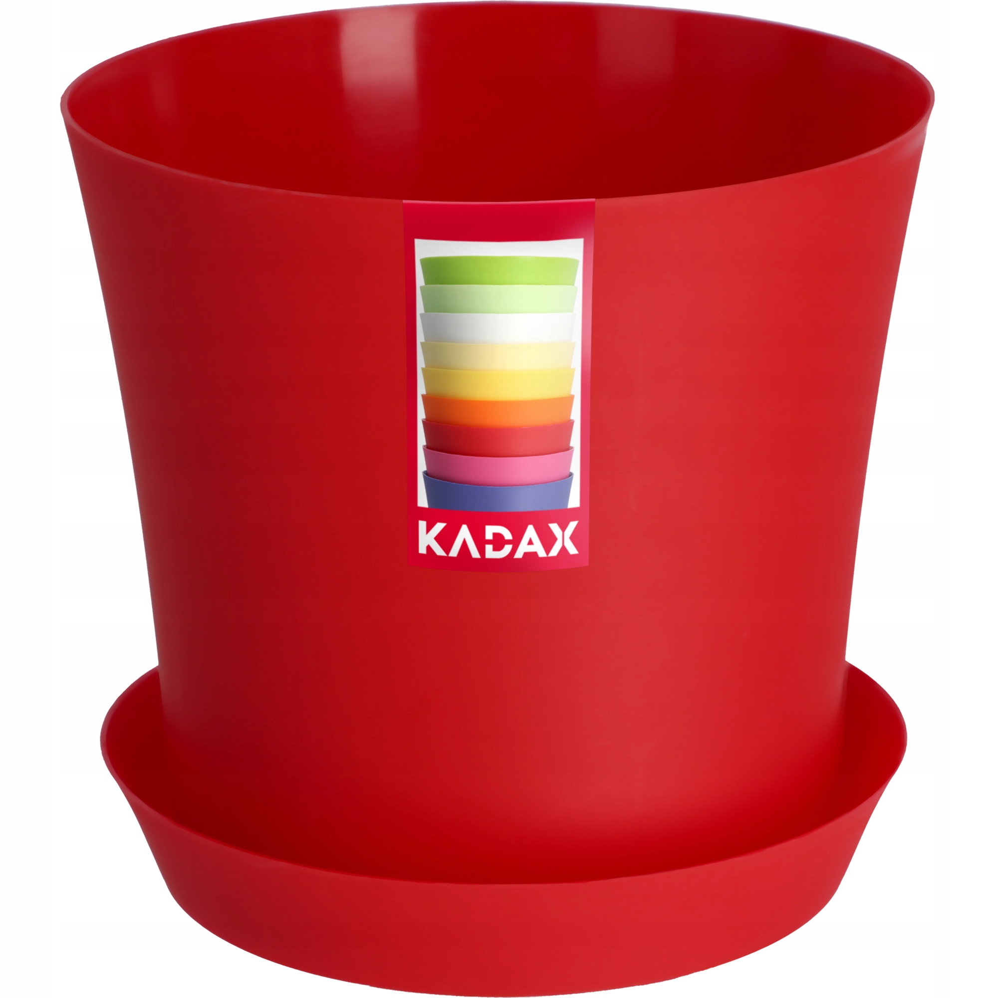 

Doniczka Osłonka Na Kwiaty Fiołek Czerwona 11 CM