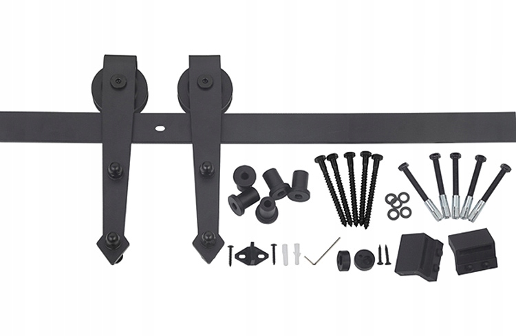 System do drzwi przesuwnych Loft V 200cm czarny Marka Tycho