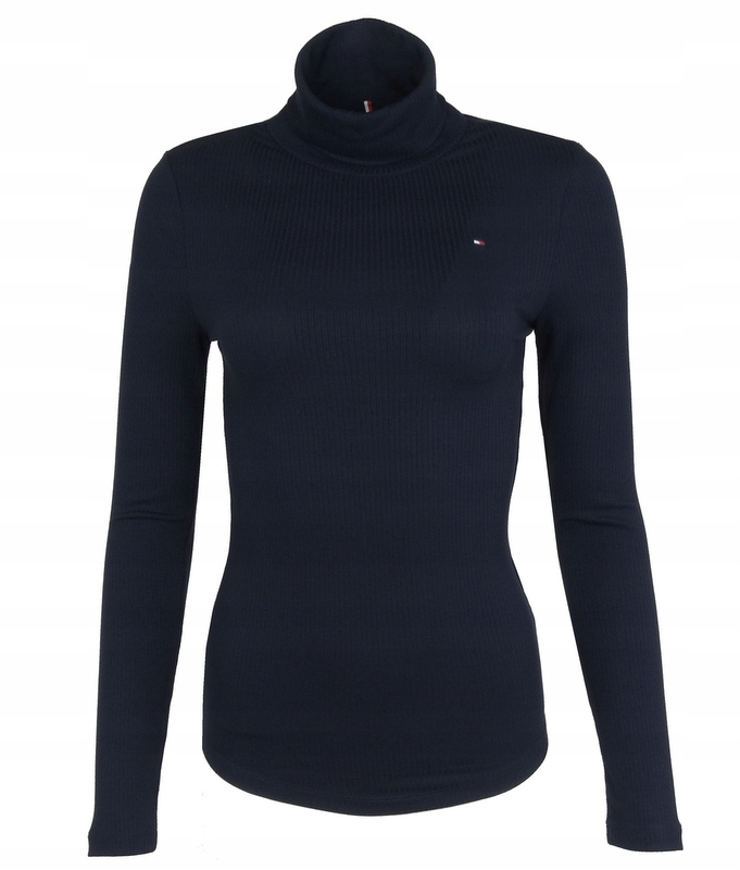 Tommy Hilfiger dámský rolák, Slim, tmavě modrý, Xs