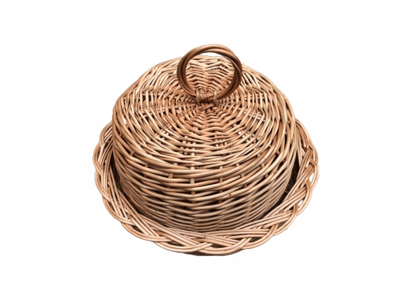 Chlebak wiklinowy okrągły chlebownik śr 32 Marka inna