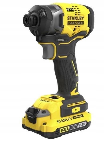 Stanley Zakrętarka udarowa 18V 2x2,0Ah SFMCF820D2K Zasilanie akumulatorowe