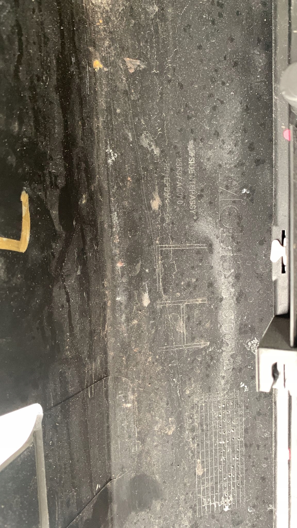 Hyundai IX35 2011- накладка порога левый