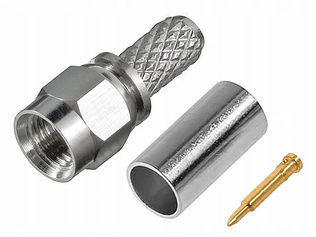 

Wtyk Sma 50Ohm zaciskany na kabel RG-58