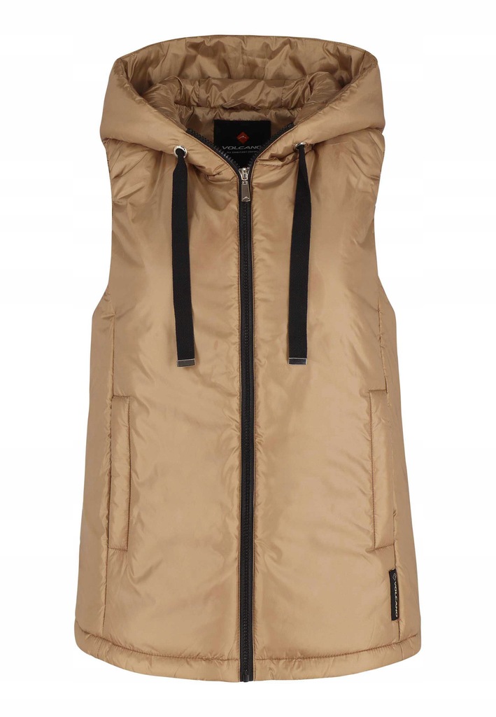 Volcano Dámský Béžový Bez Rukávů V-atena M