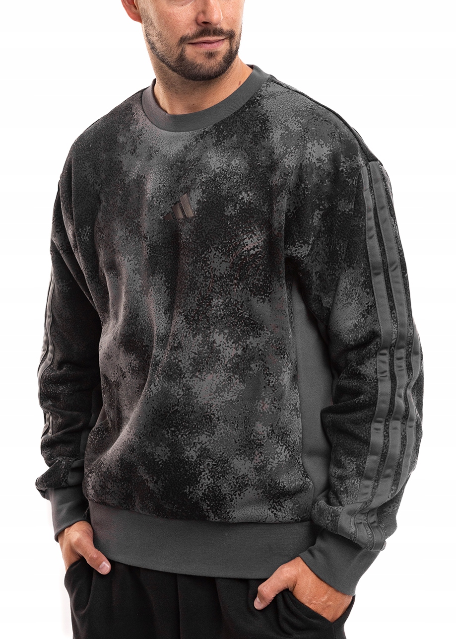 Pánská Mikina adidas Sportovní tréninková bavlněná Bez Kapuce Svetr vel. Xs