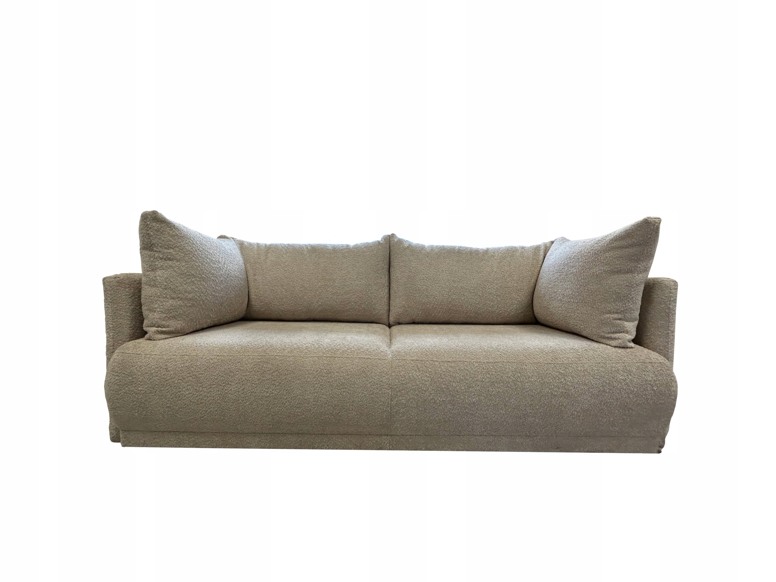 Kanapa sofa CLOUD BOUCLE rozkładana, funkcją spania, pojemnik na pościel Marka inna