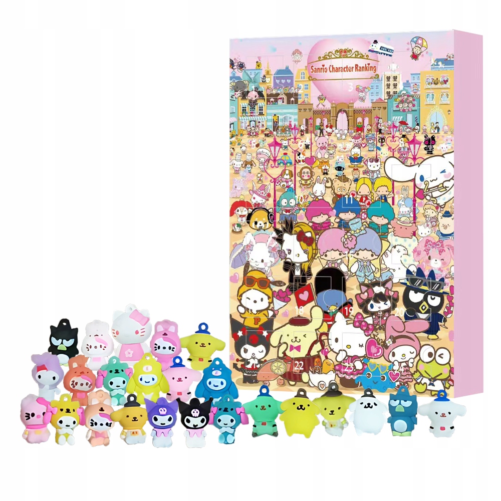 Kalendarz adwentowy z odliczaniem do Bożego Narodzenia 2024 Blind Box