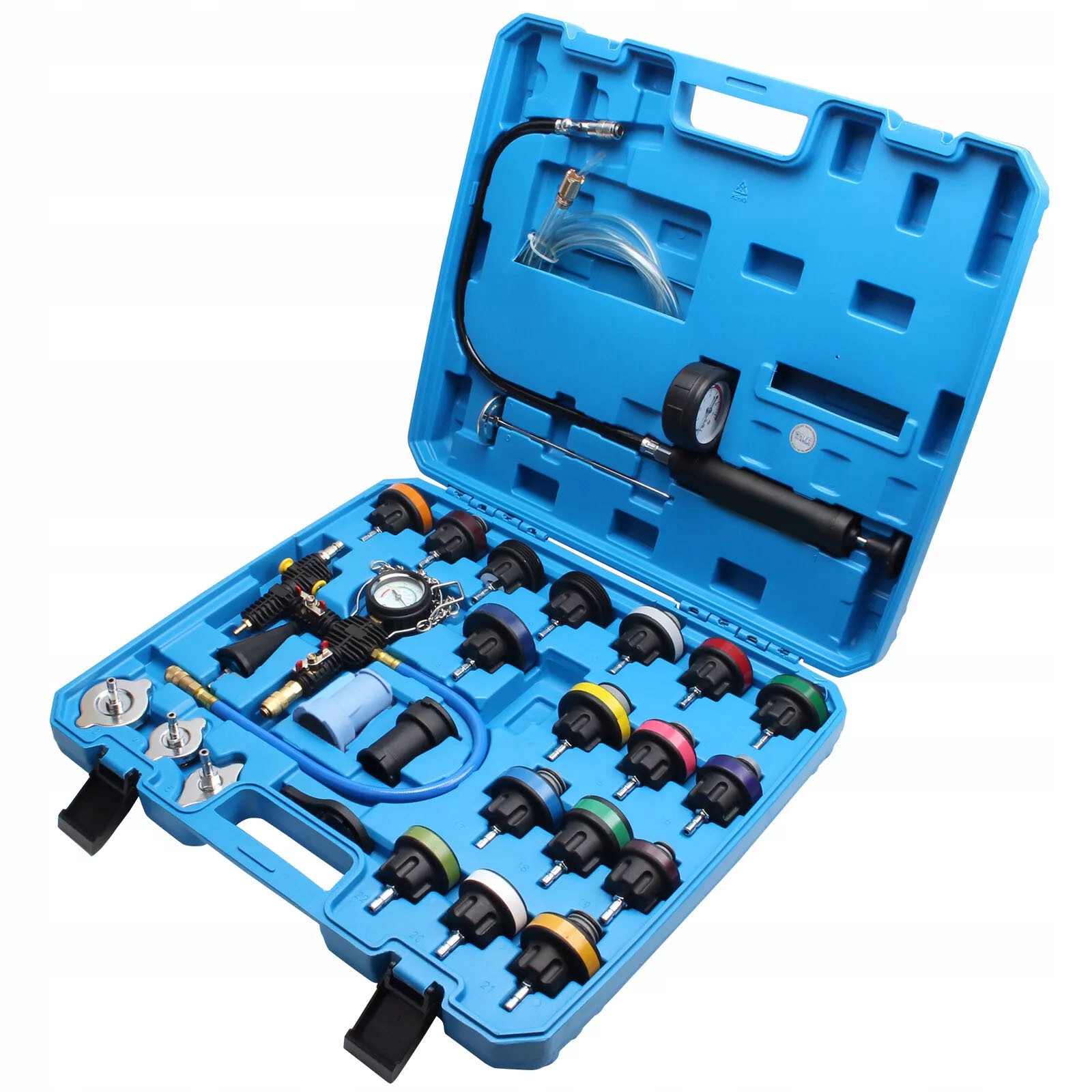 Tester Měřič Těsnosti Chladicího Systému Chladiče Sada 28 Ks