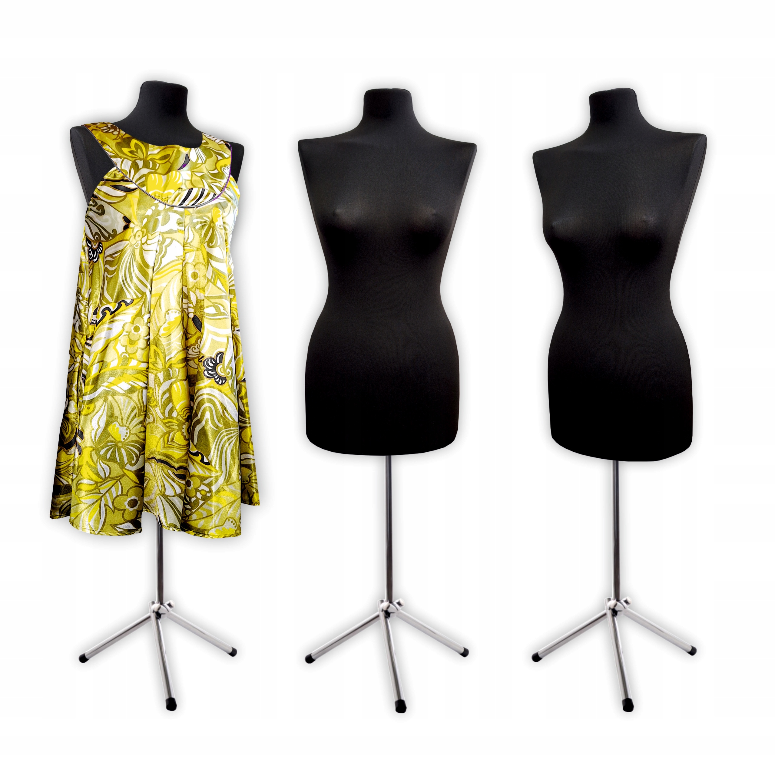 Manekin Krawiecki Damski Ekspozycyjny Metalowa Noga 34/36 Koszulka MIX