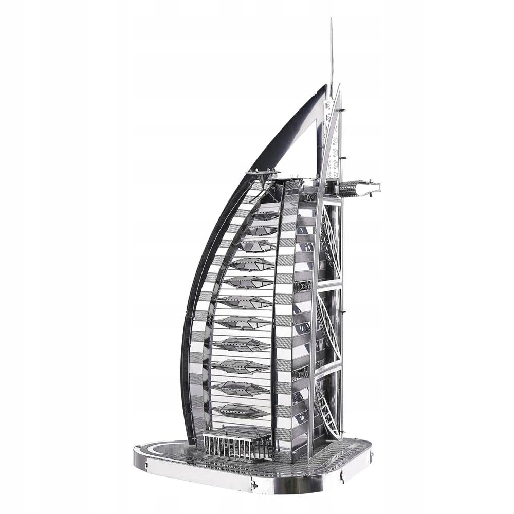 

Piececool Puzzle Metalowe Model 3D Burj Al Arab