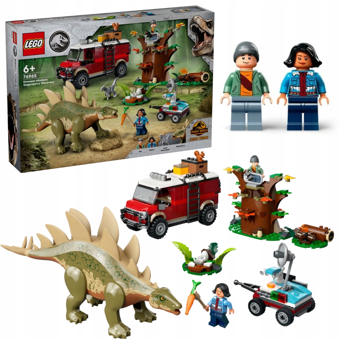 Lego Jurský svět dinosaurů Objev Stegozaura 76965 – dinosauři