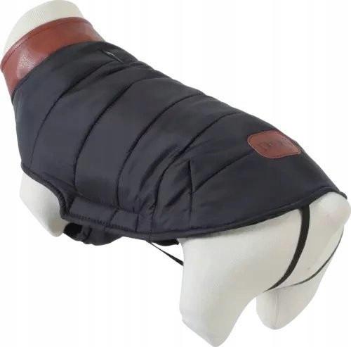 Černá Prošívaná Bunda Pro Středního Psa Zolux London T55