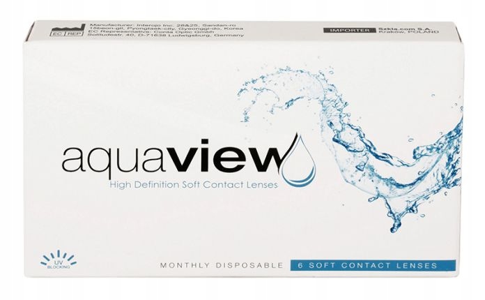 

Soczewki AquaView Monthly 1 szt.