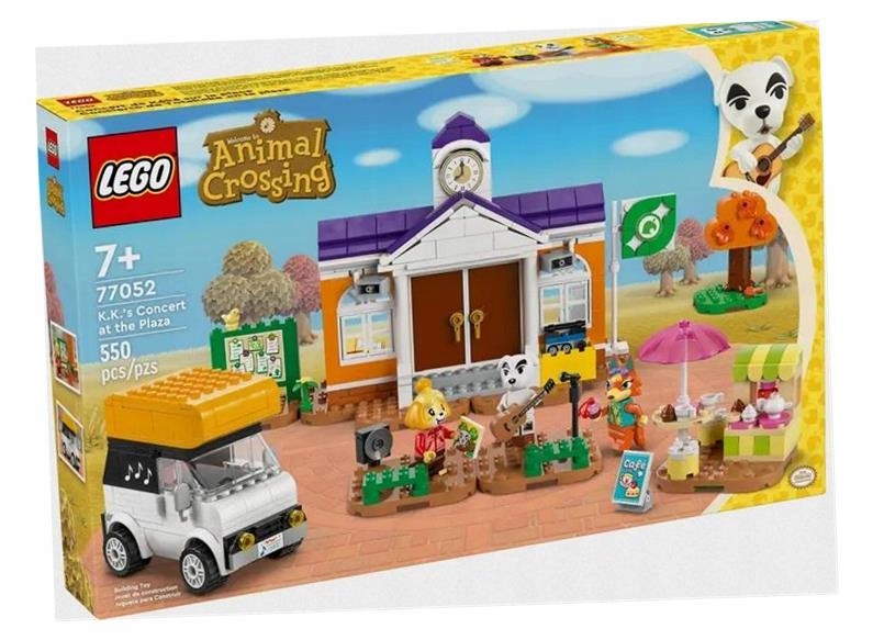 Lego(r) Animal Crossing 77052 Koncert K. K. Na Náměstí