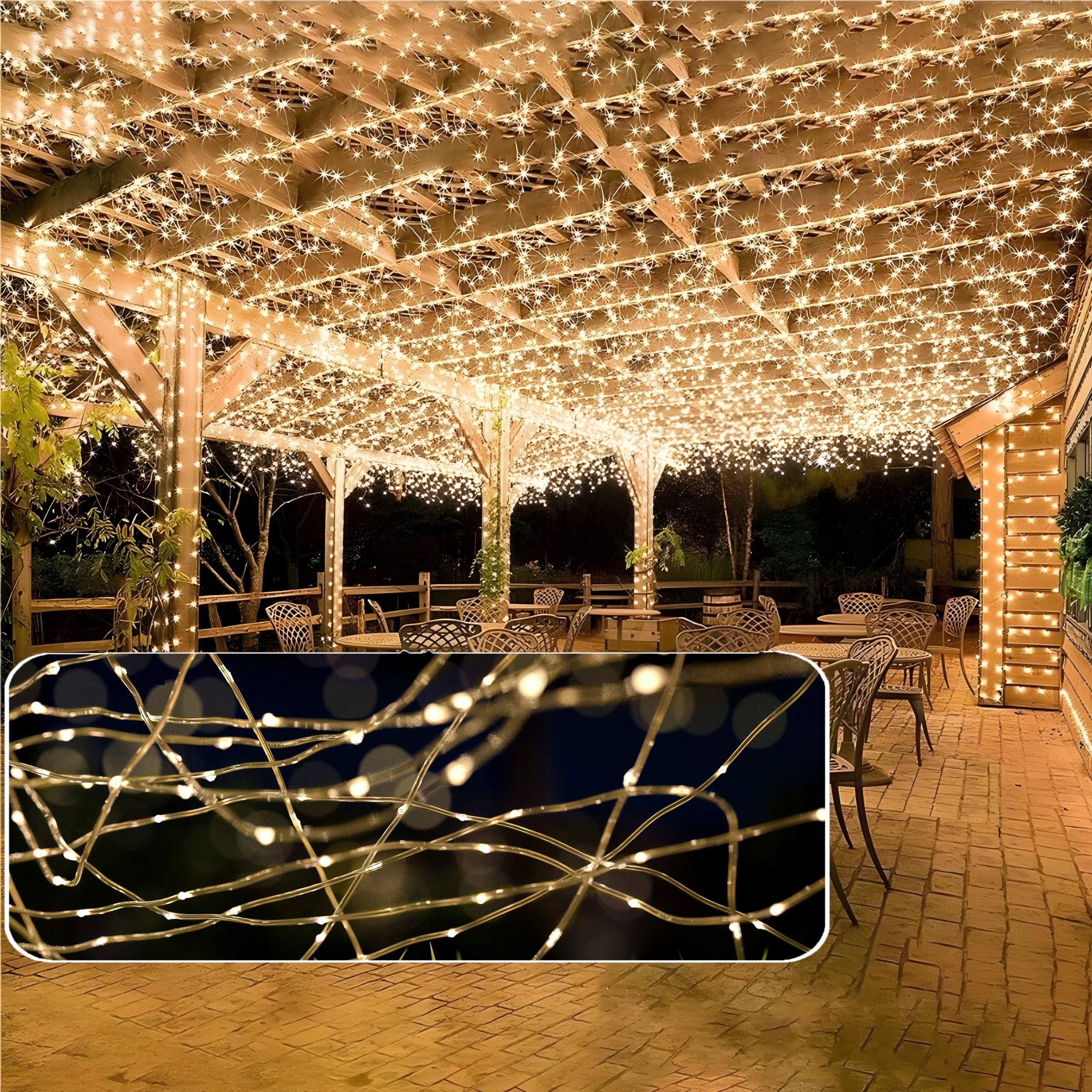 GIRLANDA SOLARNA OGRODOWA ŚWIETLNA LAMPKI DRUCIKI 100 LED 12m PROGRAMATOR Klasa efektywności energetycznej - stara klasyfikacja A+