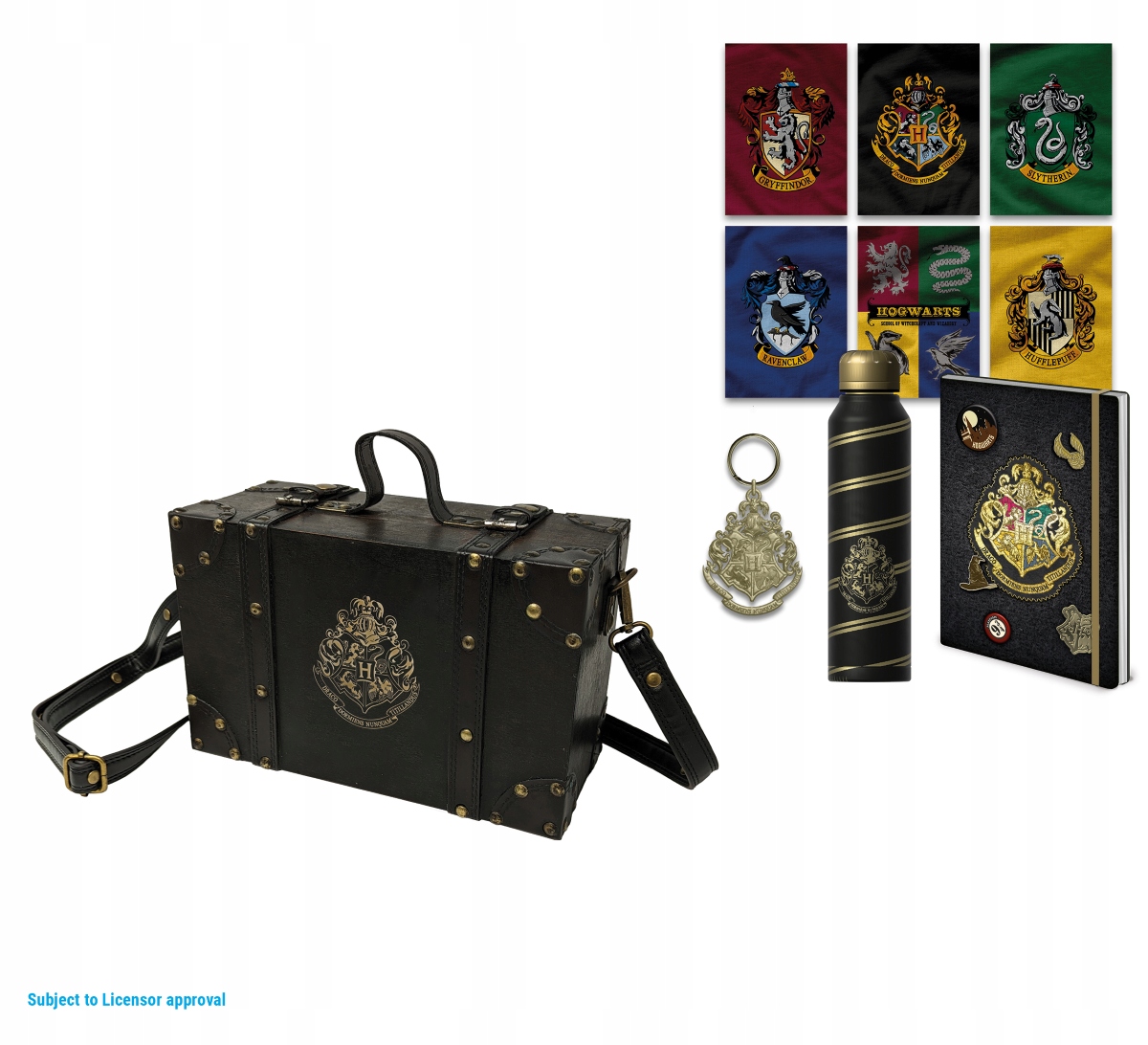 Harry Potter Barevný hřeben prémiová dárková sada