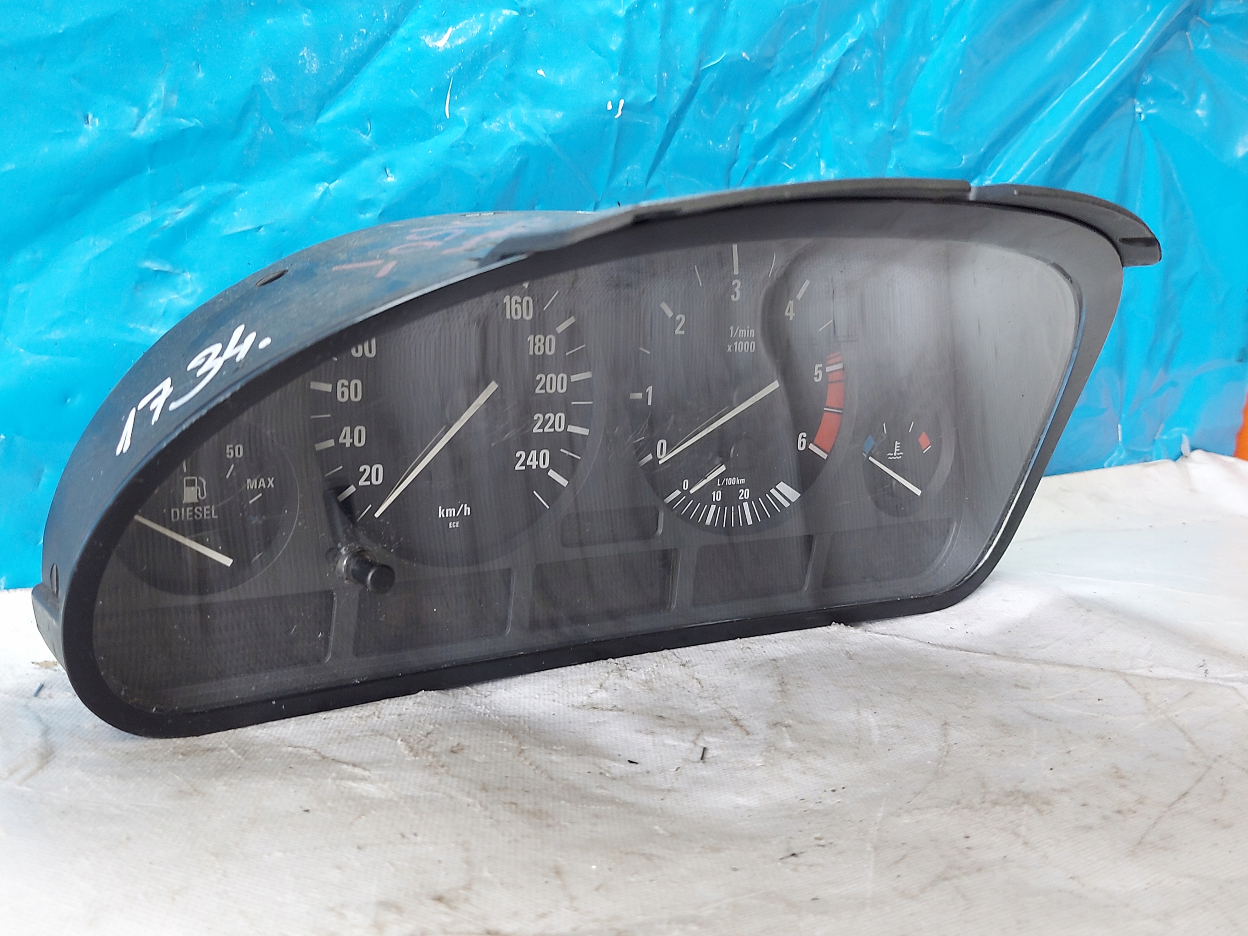 dials clock BMW 5 E39 525TDS 62118375675