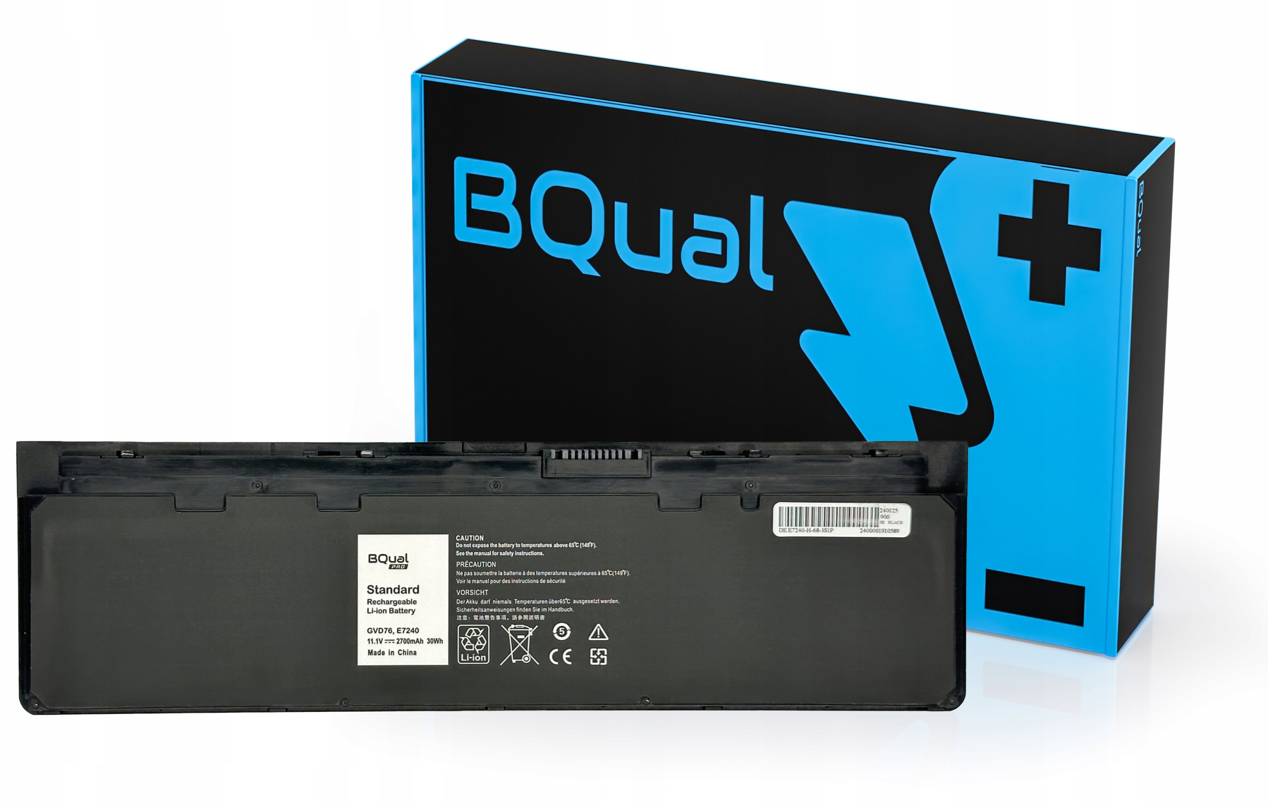 Bateria GVD76 F3G33 WG6RP WD52H VFV59 do Dell Latitude E7240 E7250 7000