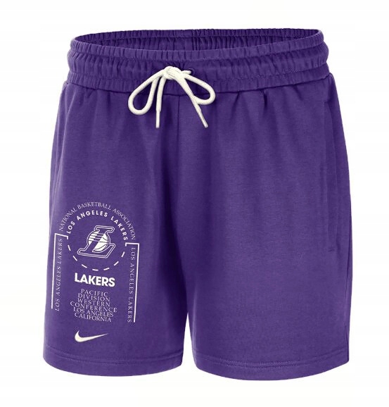Kraťasy Nike Nba Club Courtside Los Angeles Lakers Velikost L Originální
