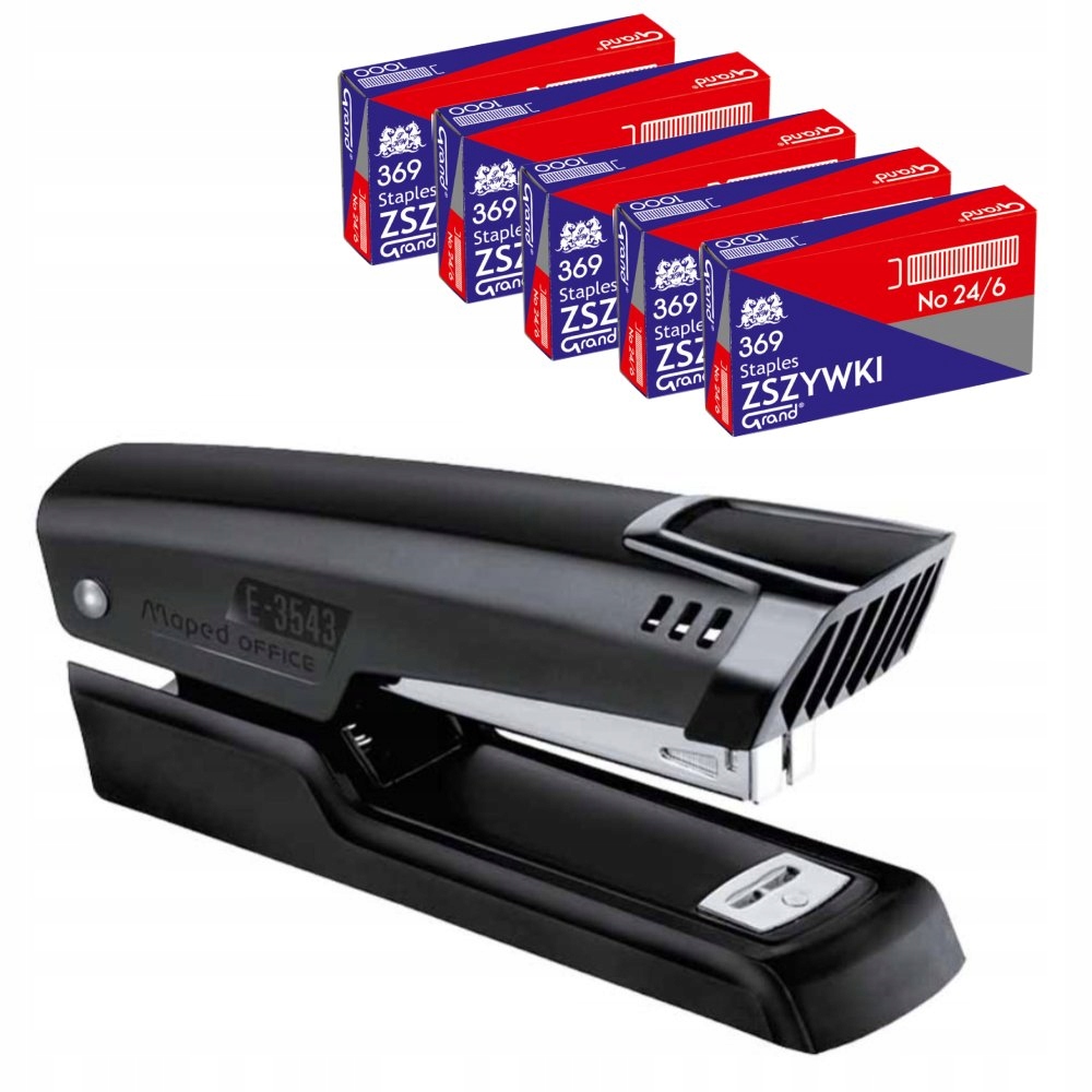 ZSZYWACZ Maped Essentials + 5x ZSZYWKI 24/6 Zestaw