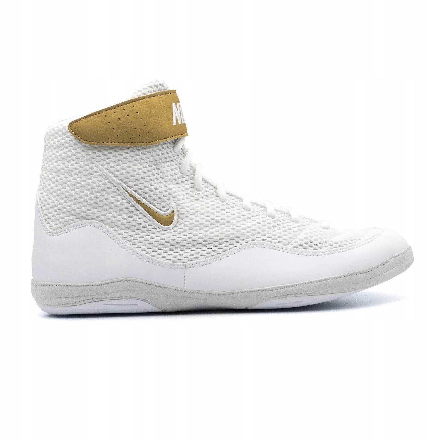 Boty zápasnické Nike Inflict 3 Limited Edition bílo/zlaté 44,5