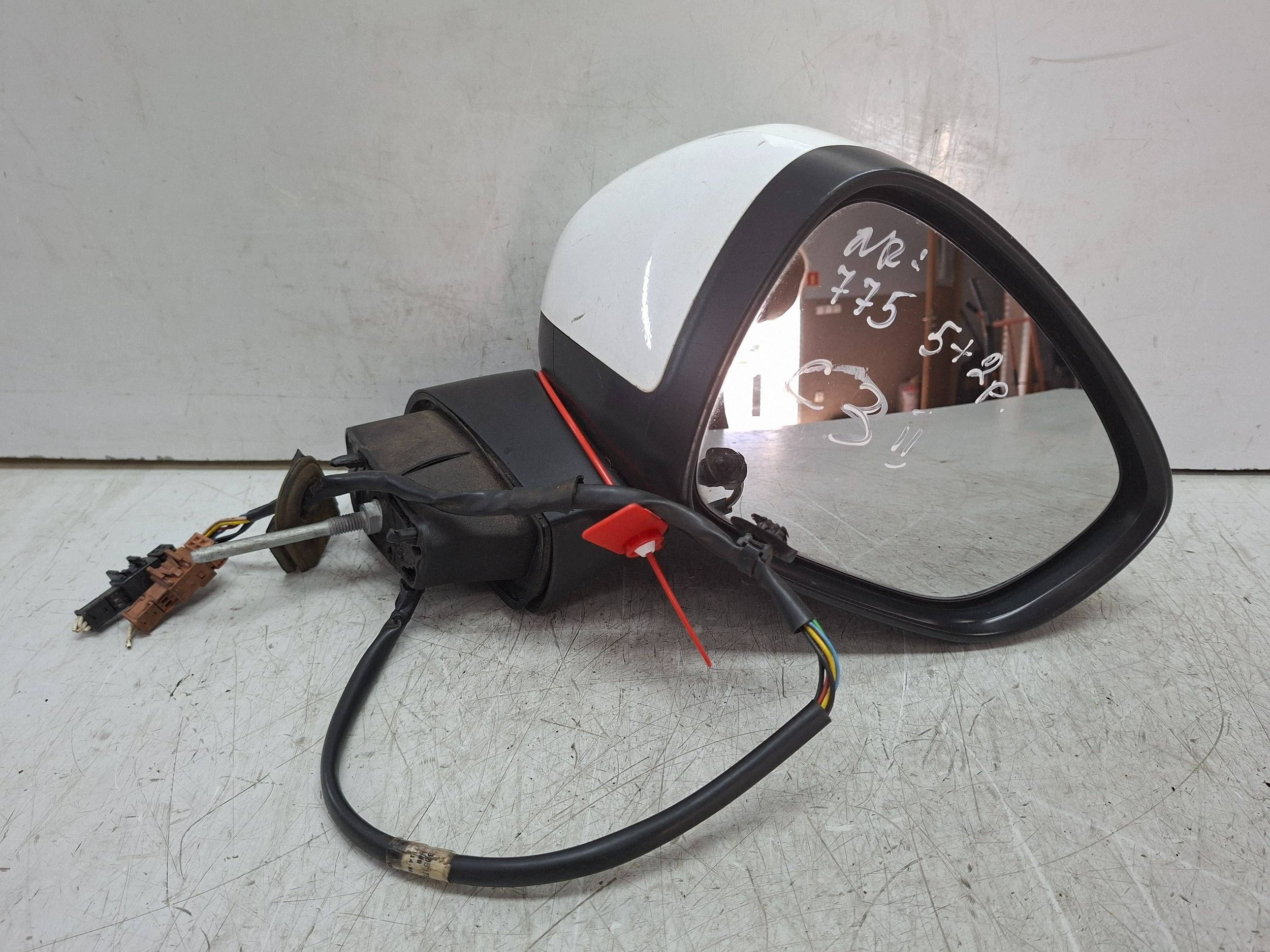mirror right 7 vertical CITROEN C3 II 2009